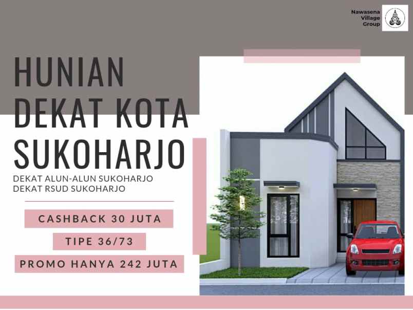 dijual rumah sukoharjo