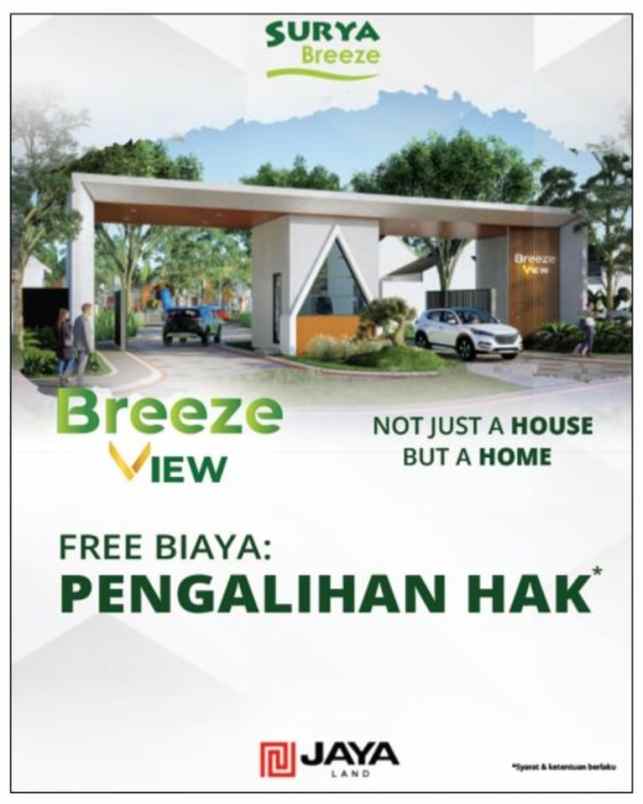 dijual rumah surya breeze sidoarjo