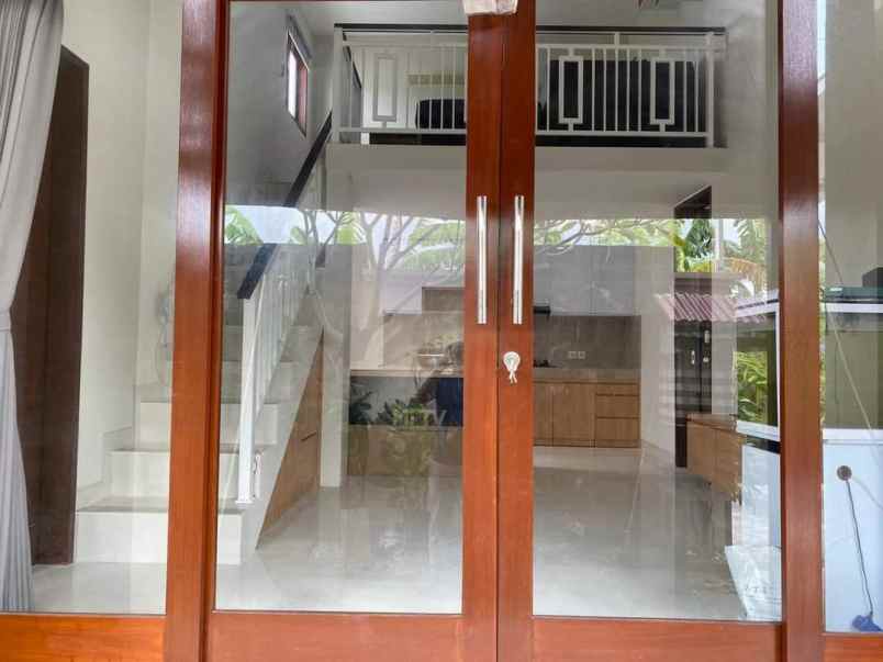 dijual rumah tipe mezanin minimalis di renon denpasar