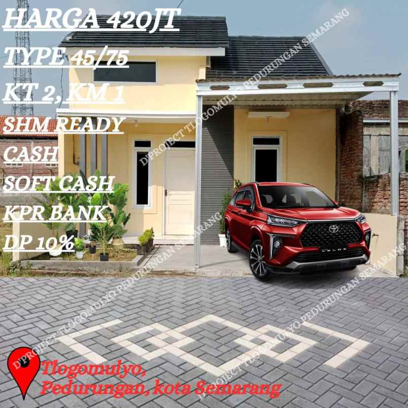 dijual rumah tlogomulyo