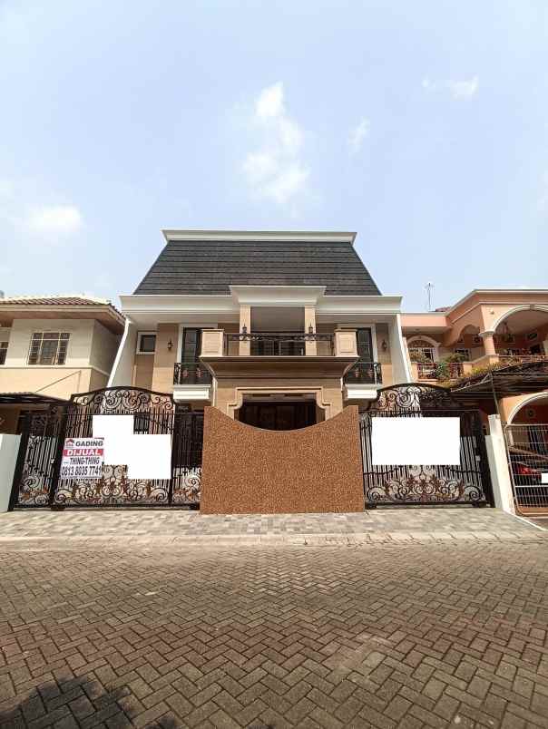 dijual rumah villa gading indah kelapa