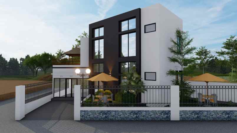 dijual rumah villa green garden