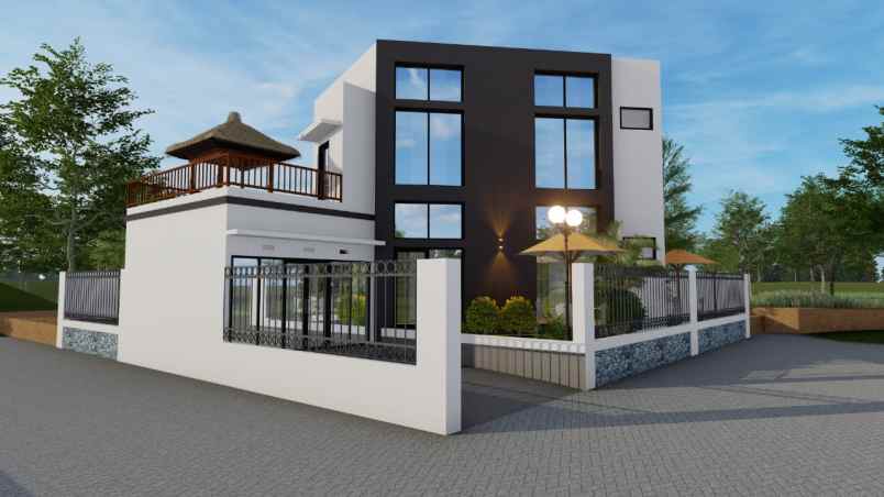 dijual rumah villa green garden