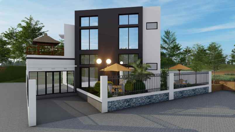 dijual rumah villa green garden