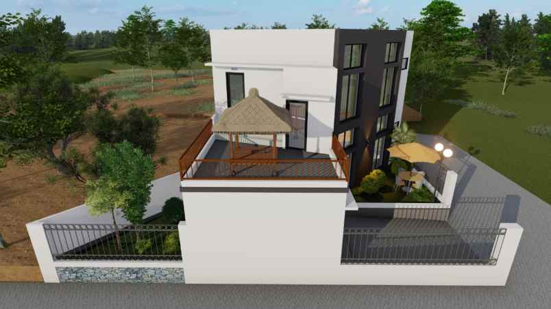 dijual rumah villa green garden