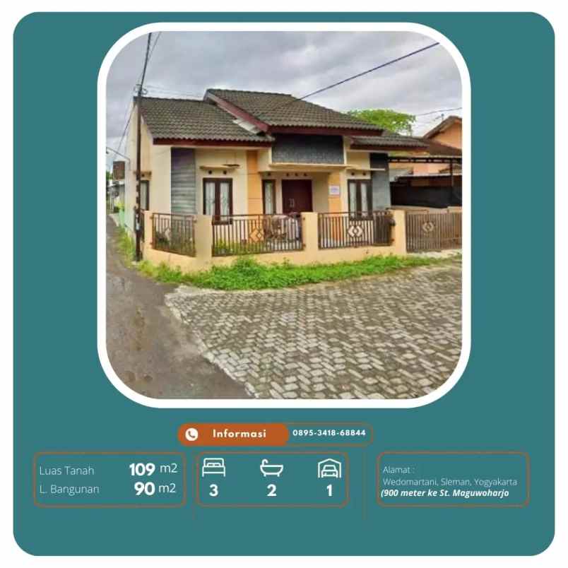 dijual rumah wedomartani sleman