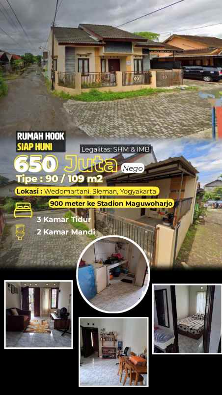 dijual rumah wedomartani sleman