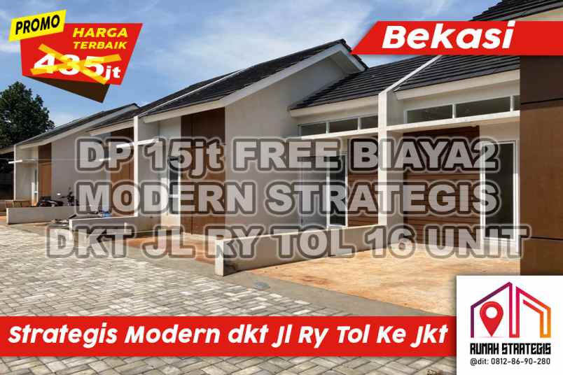 dijual rumah wibawa mukti 2