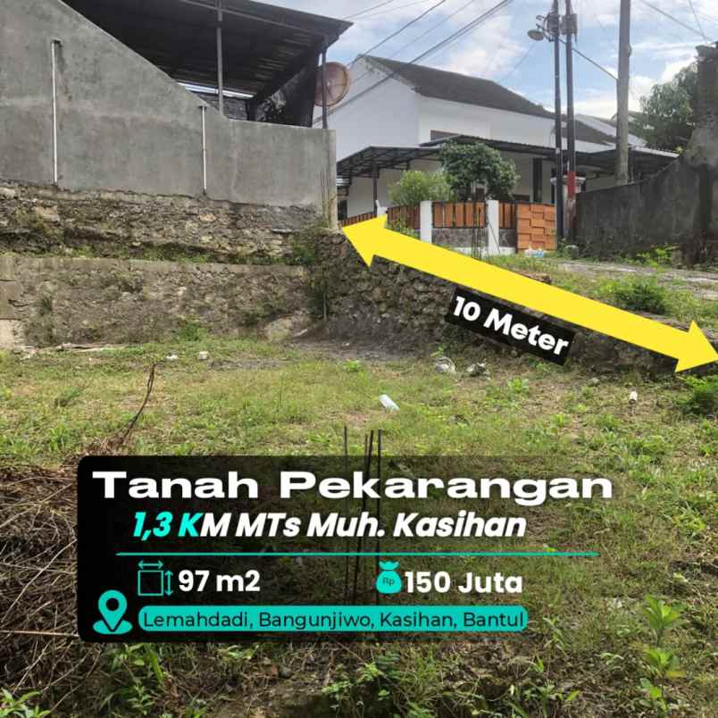dijual tanah barat kampus umy