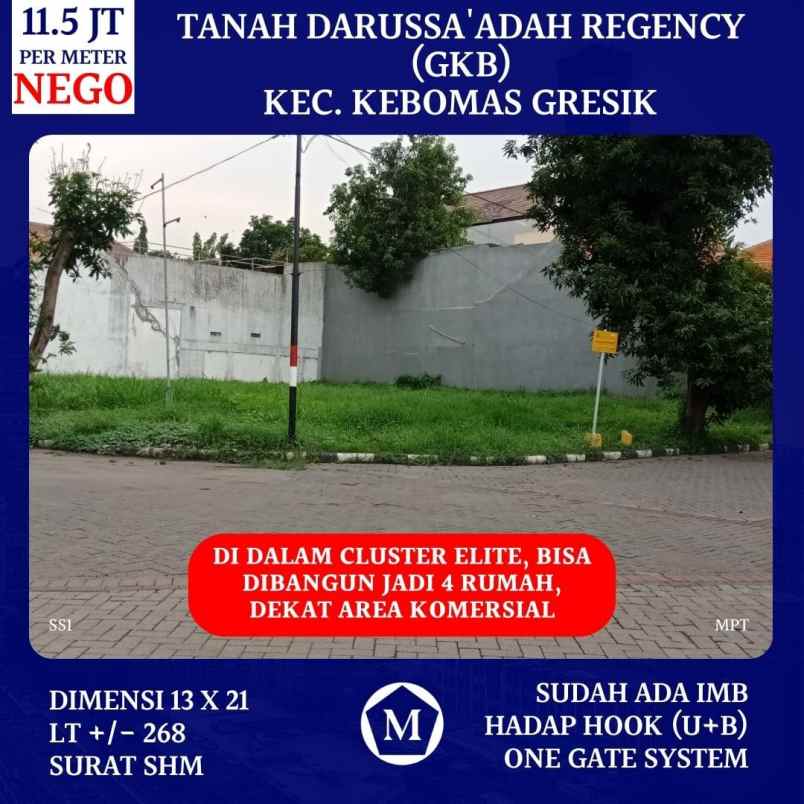 dijual tanah darussa adah regency