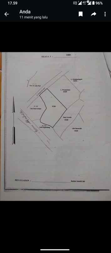 dijual tanah dekat bandara int lombok