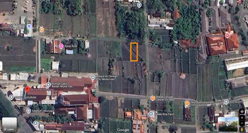 dijual tanah desa klampisan kaliancar