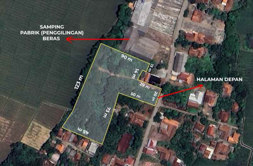 dijual tanah desa pasirmulya karawang timur