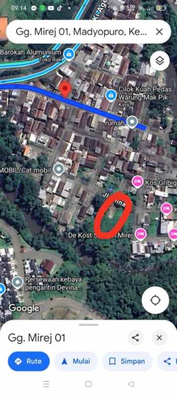 dijual tanah dijual tanah di jl ki