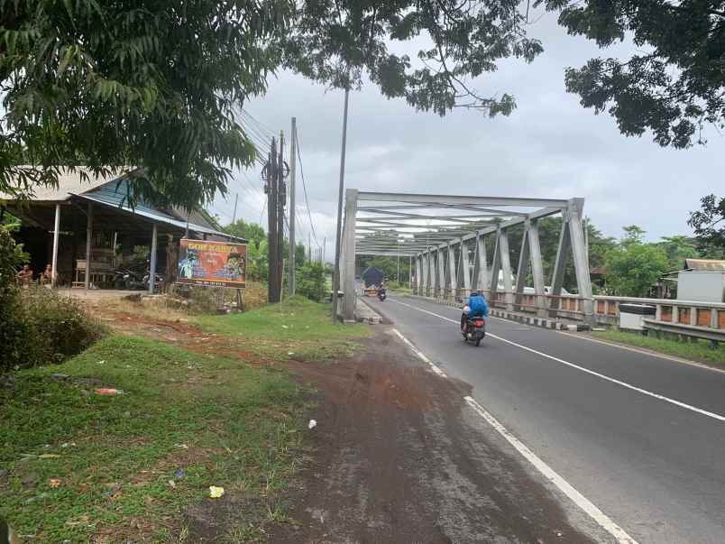 dijual tanah gianyar bali view sawah sungai bukit laut