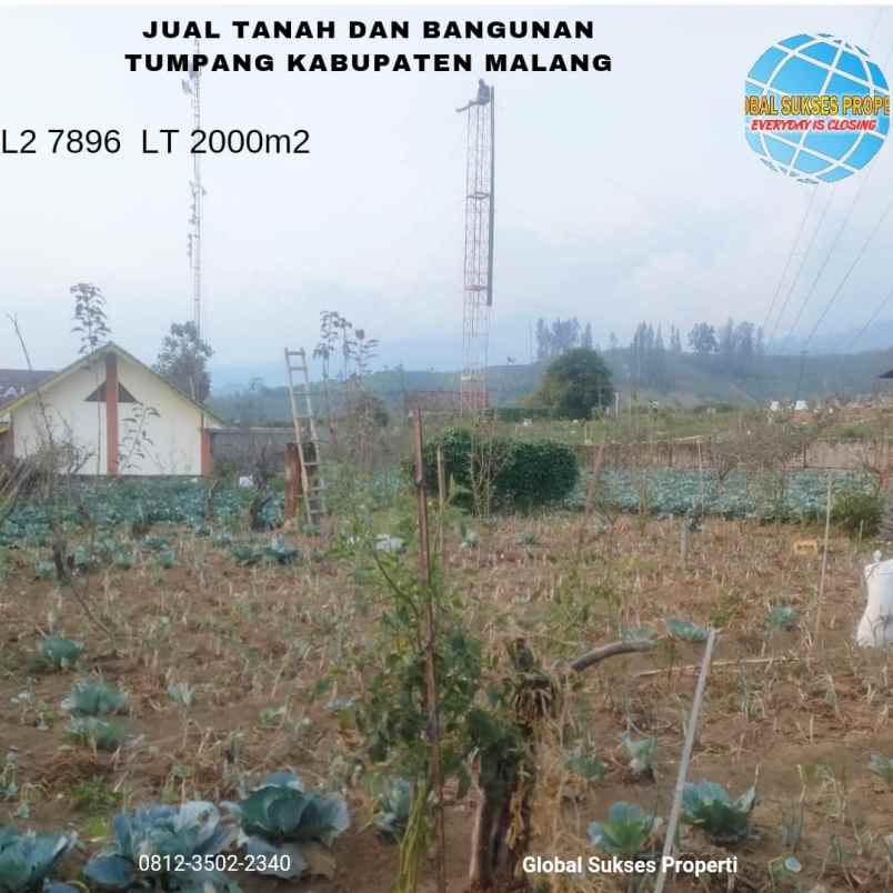 dijual tanah gubuk klakah