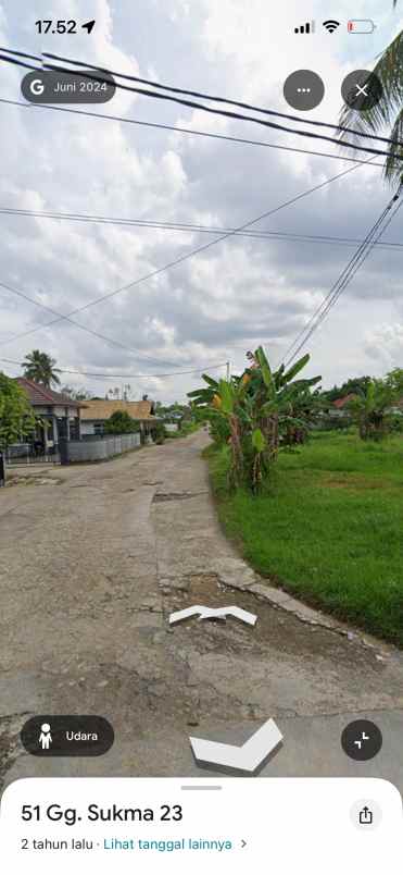 dijual tanah jalan petani gg harapan 4