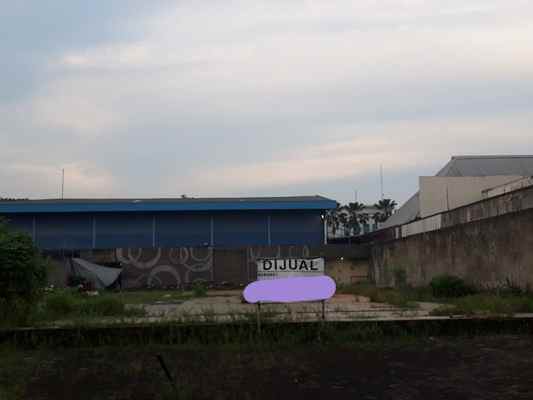 dijual tanah jalan raya serpong