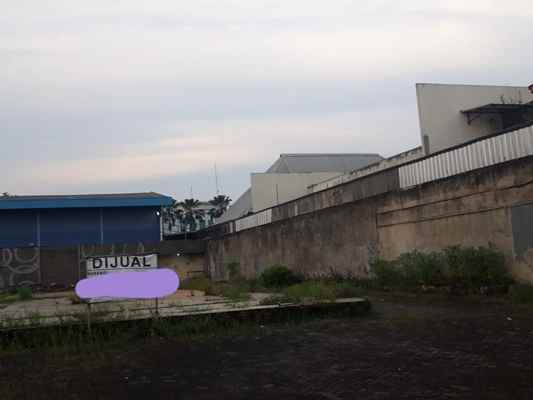 dijual tanah jalan raya serpong