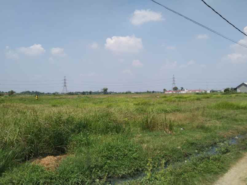 dijual tanah jalan smk tambun utara