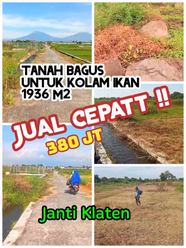dijual tanah janti klaten