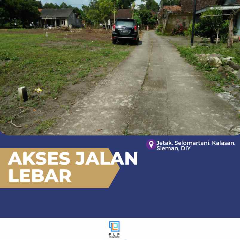 dijual tanah jetak selomartani kalasan