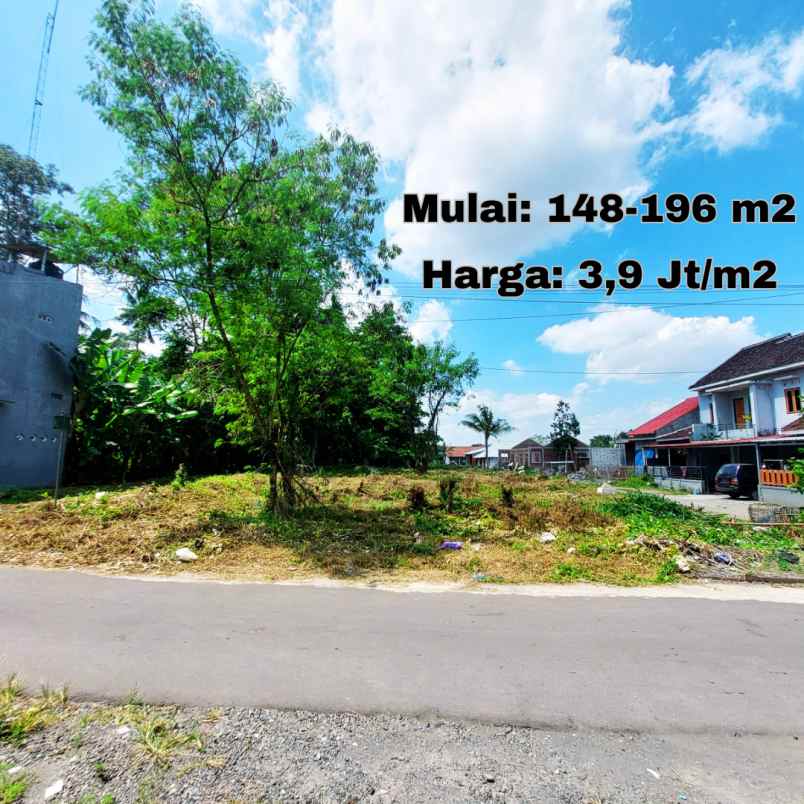 dijual tanah jl anggrek ceper