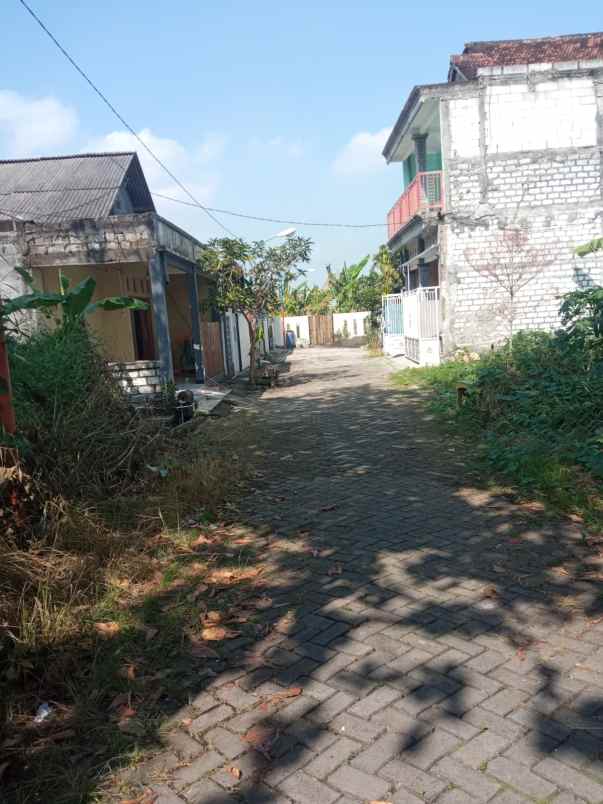 dijual tanah jl dr wahidin sh kebomas