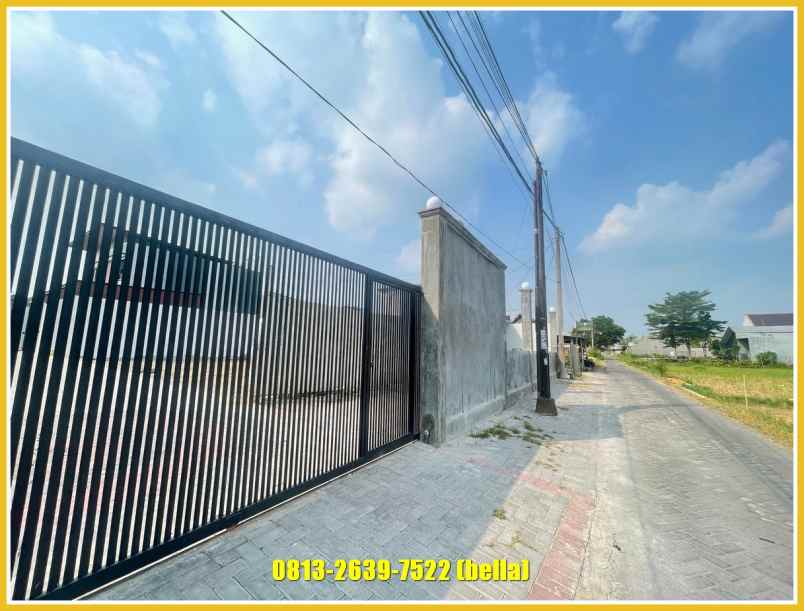 dijual tanah jl kledokan seturan