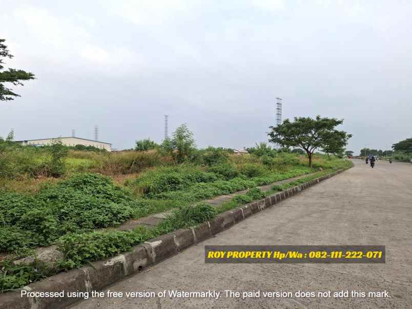 dijual tanah jl marunda makmur