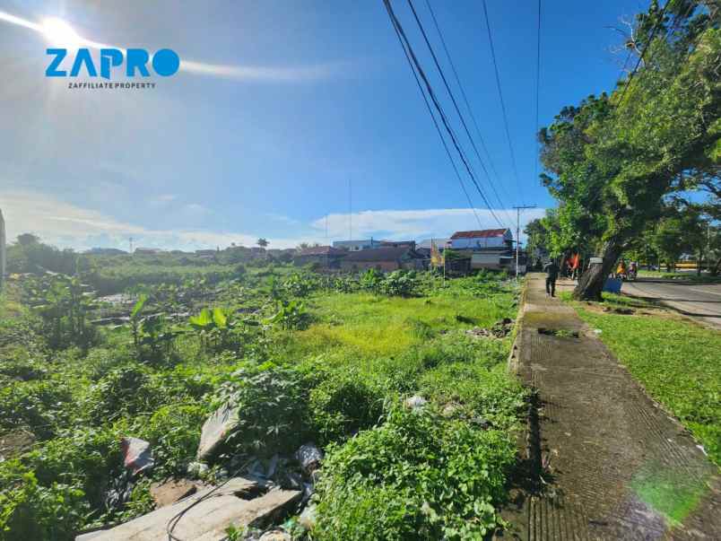 dijual tanah jl raya adinegoro kota