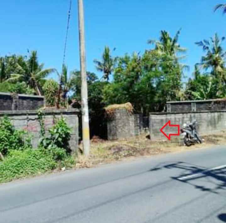 dijual tanah jl raya prangsada saba