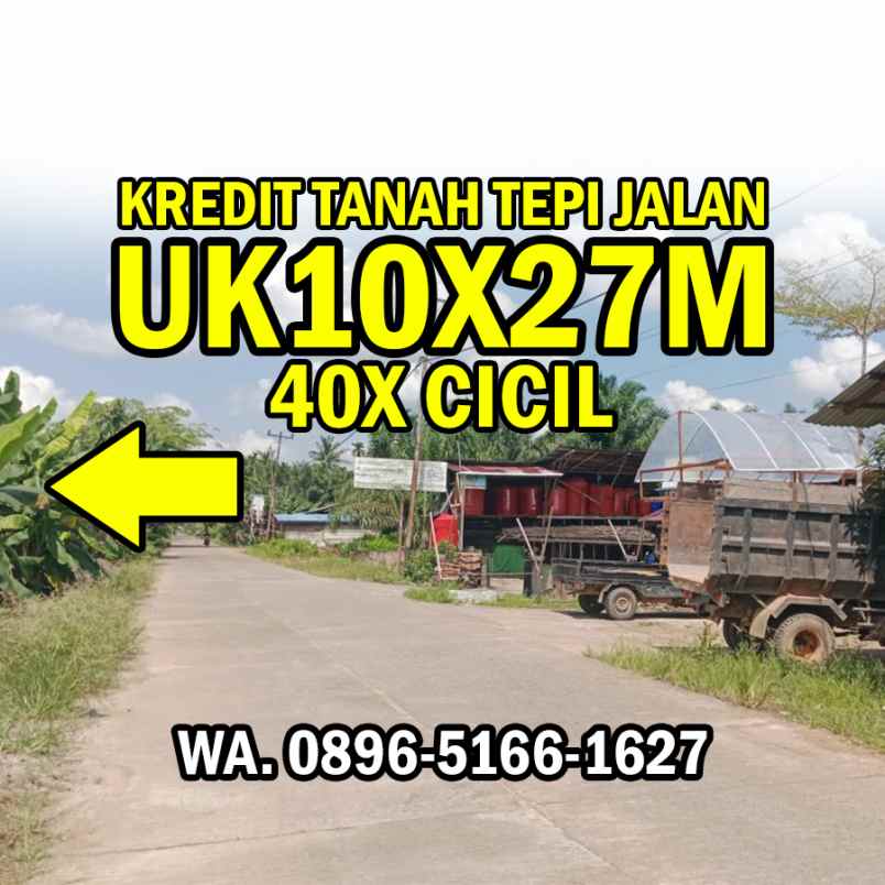 dijual tanah jl sekunder c