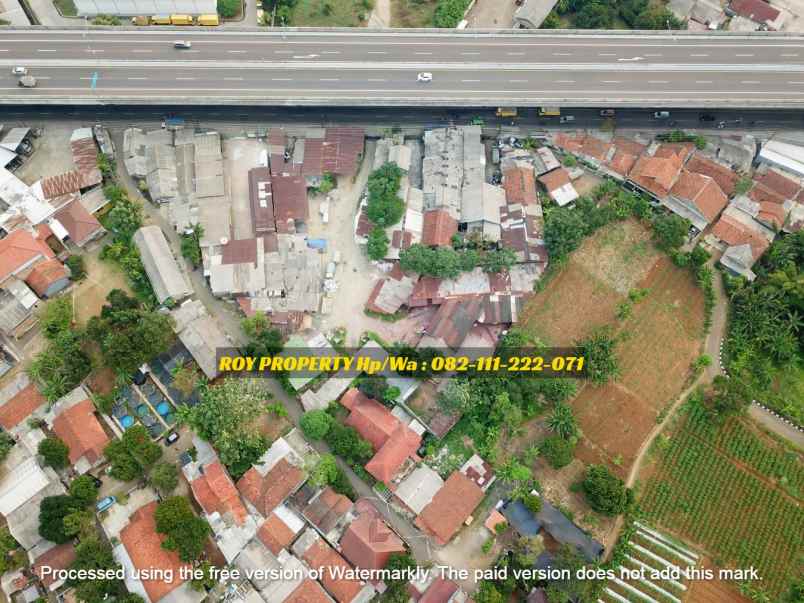 dijual tanah jl sholeh iskandar kayu