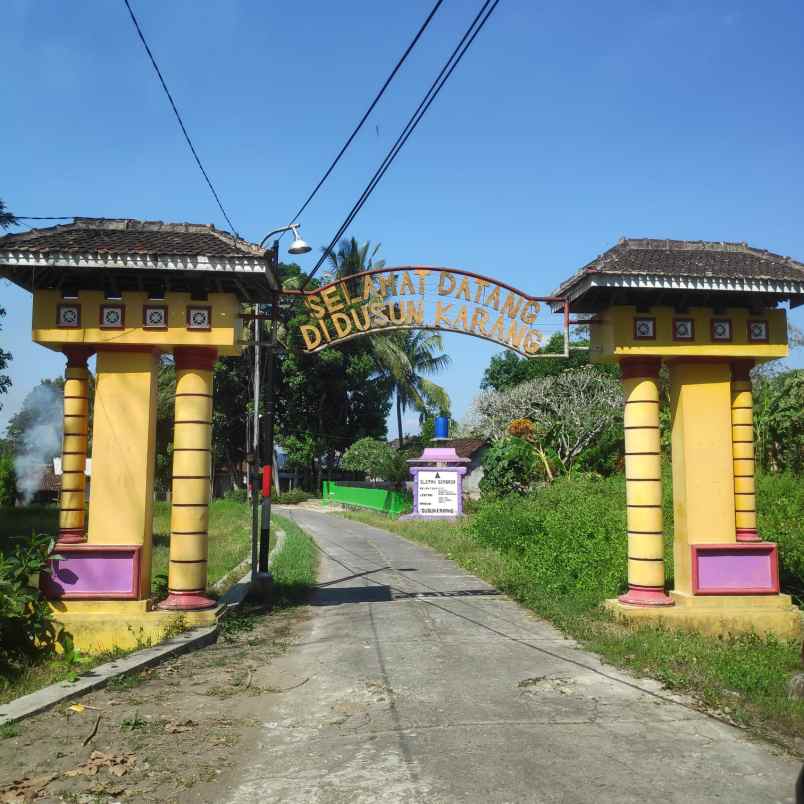 dijual tanah karang widodomartani