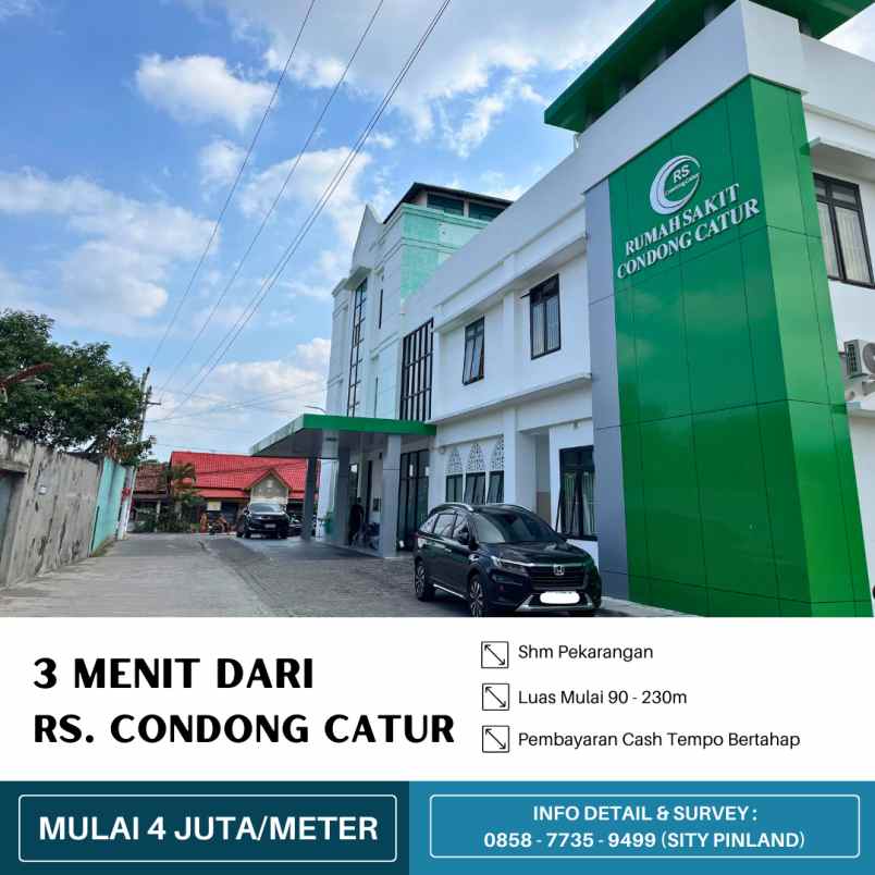 dijual tanah karangasem condongcatur