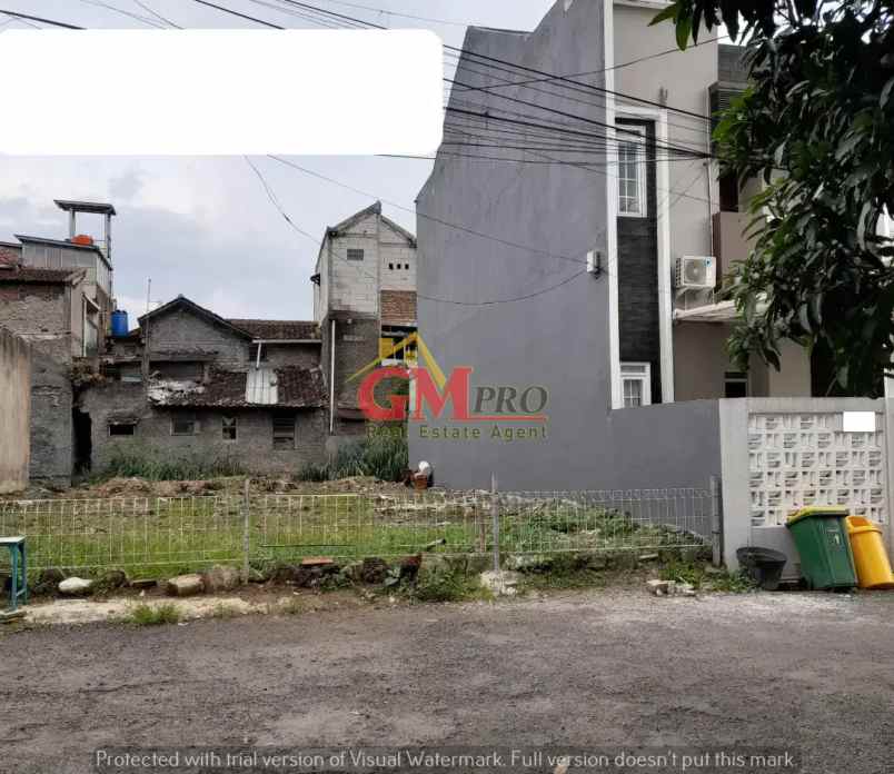 dijual tanah komp puri asri