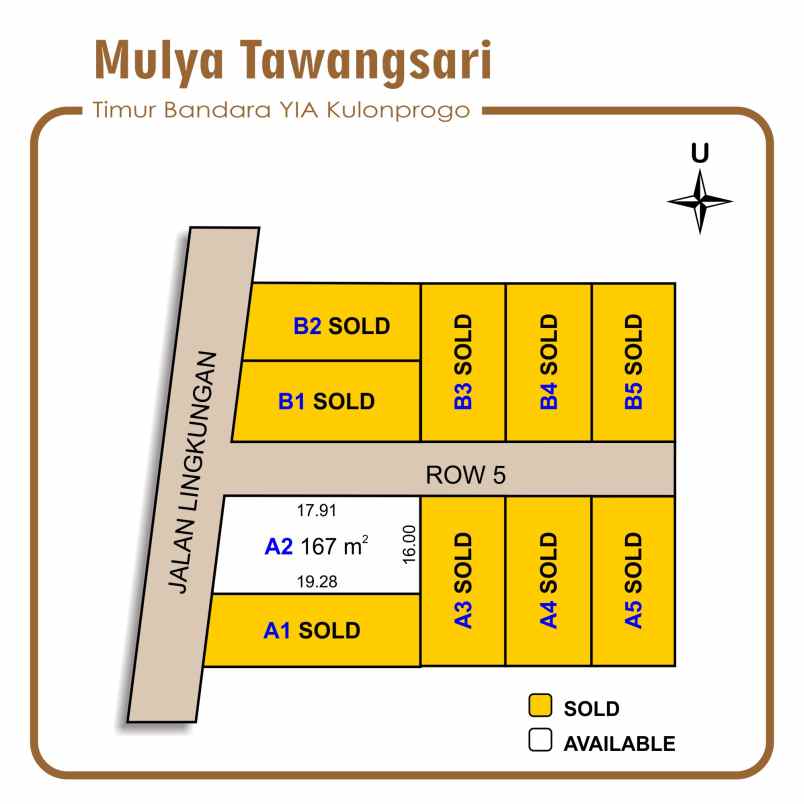 dijual tanah murah lokasi strategis dekat bandara yia