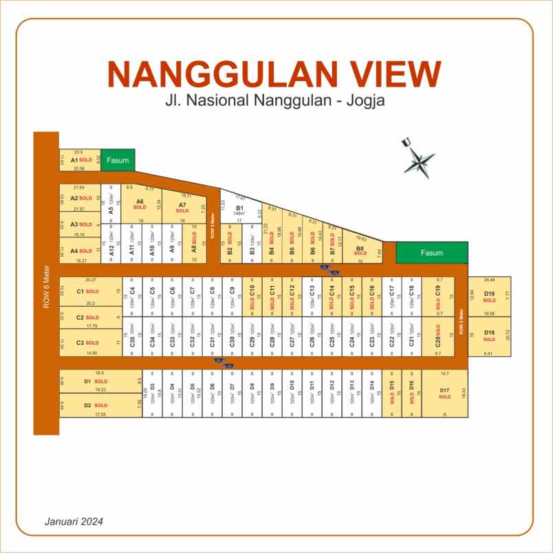 dijual tanah nanggulan kulon progo