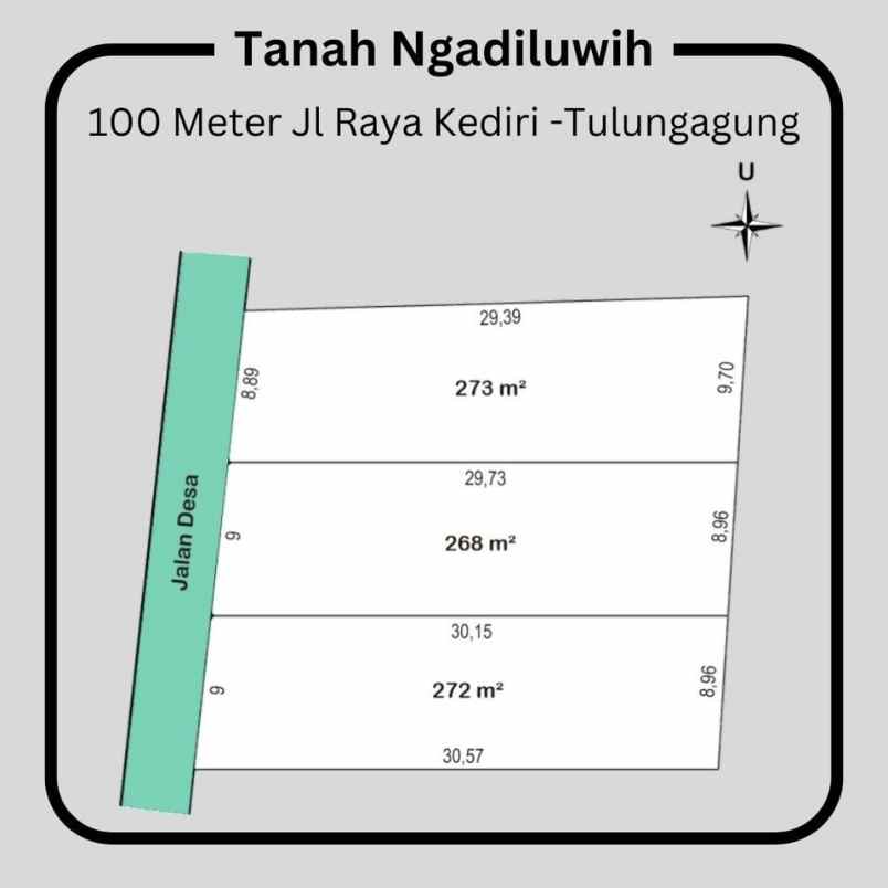 dijual tanah ngadiluwih kab kediri