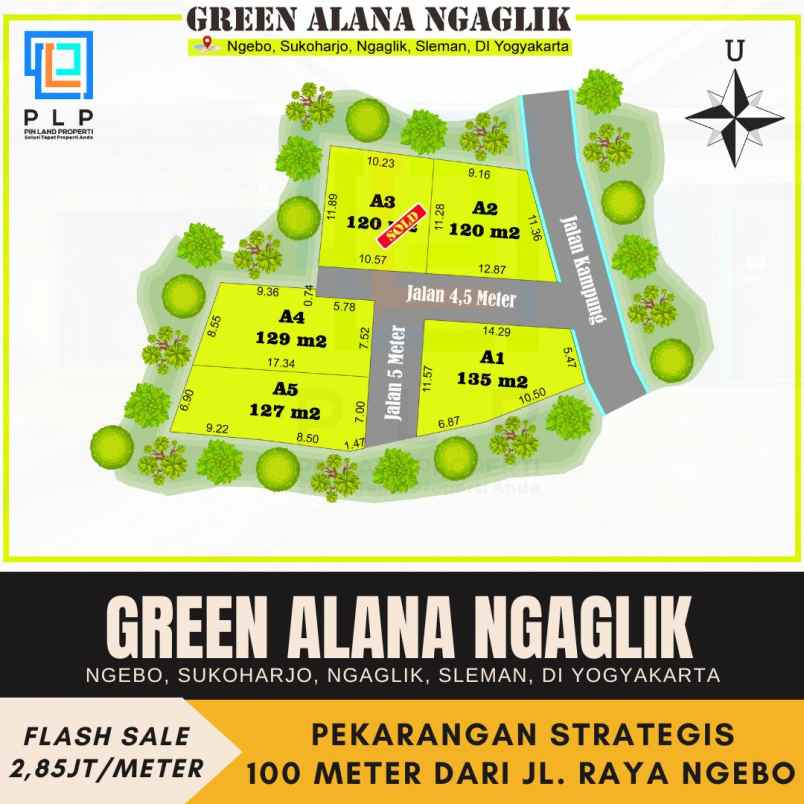 dijual tanah ngebo sukoharjo ngaglik