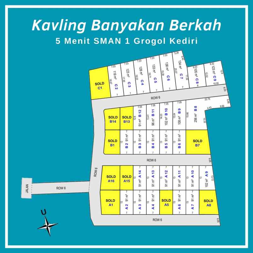 dijual tanah ngesong manyaran kec banyakan