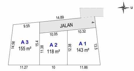 dijual tanah pakembinangun pakem sleman