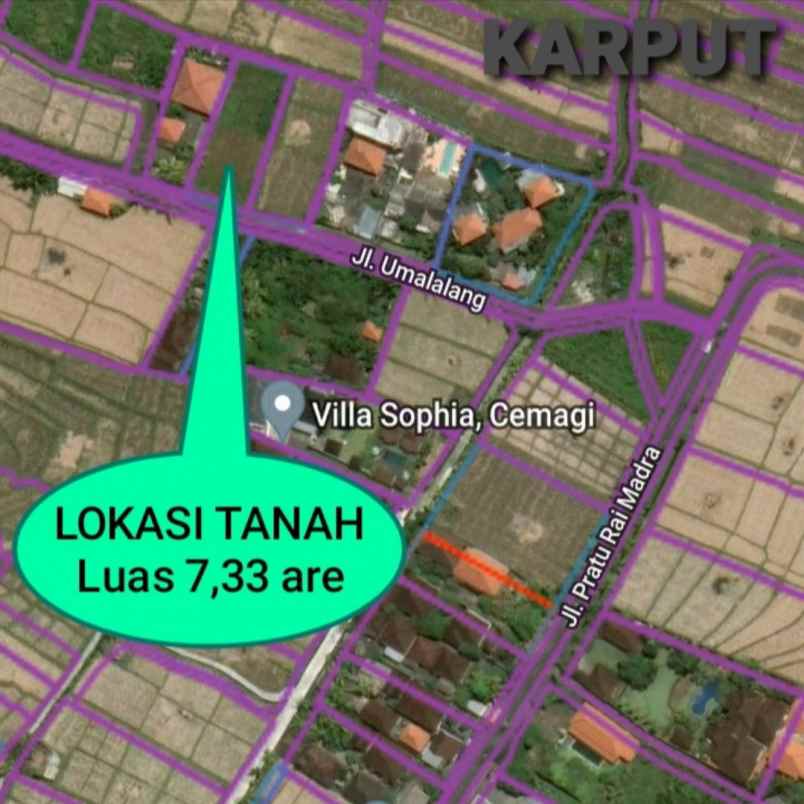 dijual tanah pantai mengening