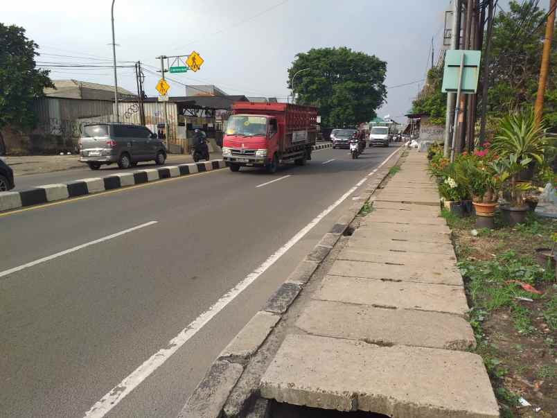 dijual tanah pinggir jalan raya parung