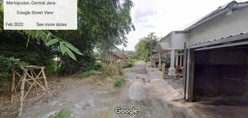 dijual tanah sabrangan danurejo