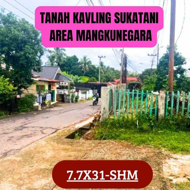 dijual tanah sako