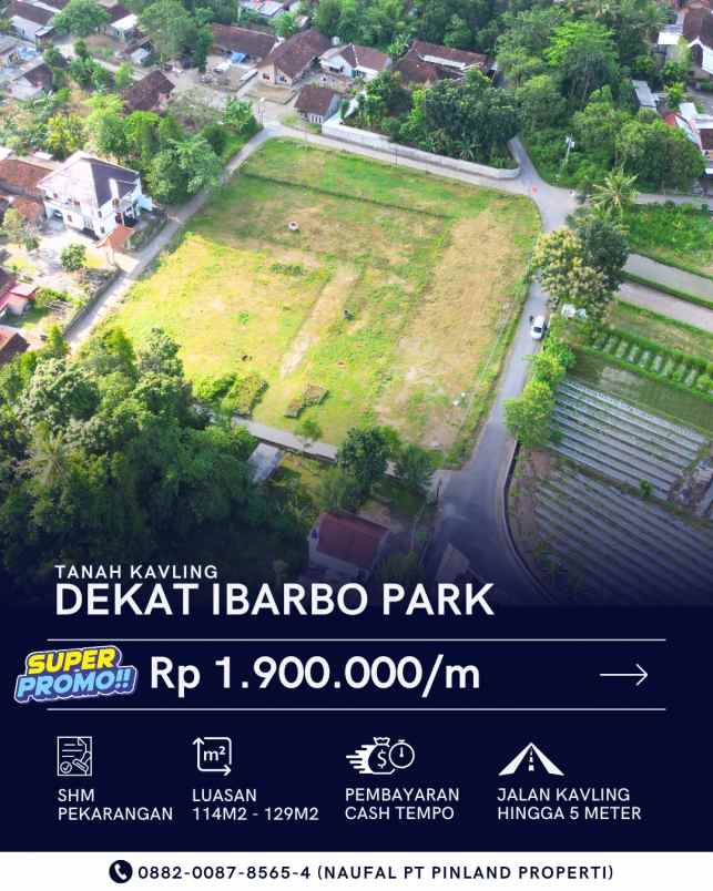 dijual tanah sanggrahan caturharjo