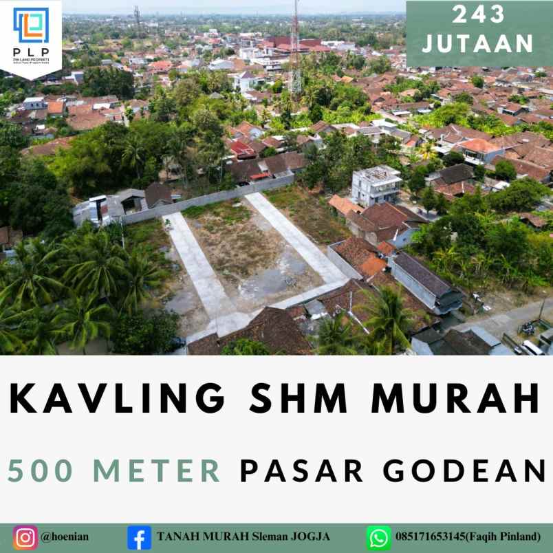 dijual tanah sidoluhur