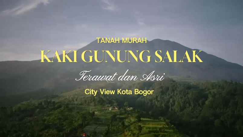 dijual tanah sukaharja kec cijeruk